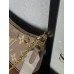 Жіноча сумка Louis Vuitton Bolsa Easy Pouch On Strap бежевий клатч + лого через плече