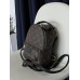 Женский рюкзак Louis Vuitton Palm Springs Mini коричневый + черный Луи Виттон