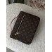 Сумка Луї Вітон метис коричневий бежевий Louis Vuitton Pochette Metis
