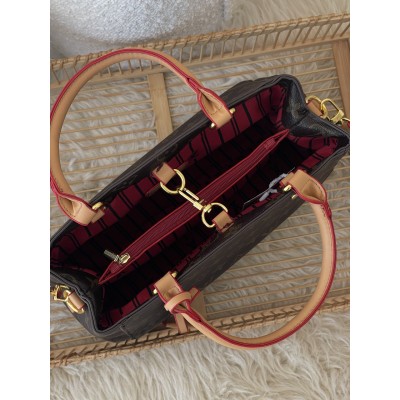 Сумка Louis Vuitton Montaigne Handbag in Monogram коричневий крос боді Луї Віттон