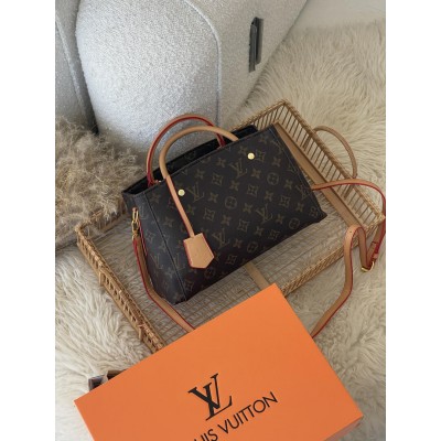 Сумка Louis Vuitton Montaigne Handbag in Monogram коричневий крос боді Луї Віттон Сумка Louis Vuitton Montaigne Handbag in Monogram коричневий крос боді Луї Віттон