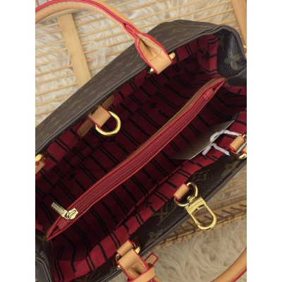 Сумка Louis Vuitton Montaigne Handbag in Monogram коричневий крос боді Луї Віттон
