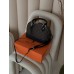 Жіноча сумка Louis Vuitton Alma BB коричневий + чорний через плече Луї Віттон Альма
