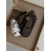 Жіноча сумка Louis Vuitton Alma BB коричневий через плече Луї Віттон Альма