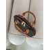 Жіноча сумка Louis Vuitton Alma BB коричневий + бежевий через плече Луї Віттон Альма