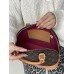 Жіноча сумка Louis Vuitton Alma BB коричневий + бежевий через плече Луї Віттон Альма
