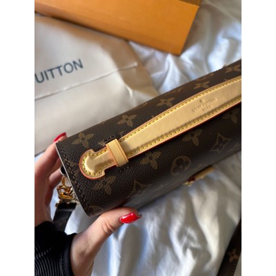 Сумка женская Луи Витон коричневый пошет Louis Vuitton Pochette Metis "PREMIUM"