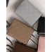 Гаманець жіночий Chanel mini бежевий із коробкою Шанель