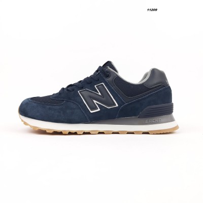 New Balance 574 синие на бежевом, Размер 41 New Balance 574 синие на бежевом, Размер 41