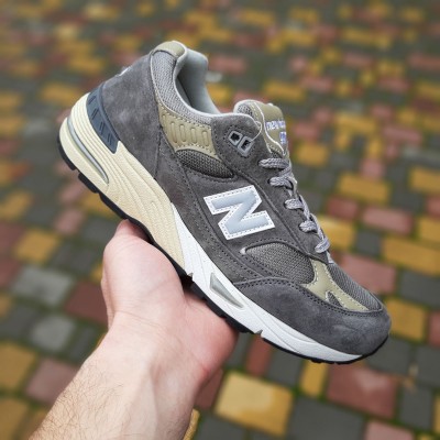 New Balance M991GL сірі з бежевим, Розмір 44