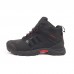 Adidas Climaproof HIGH Fur високі чорні з червоним, Розмір 42