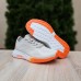 Adidas Cloudfoom серые с оранжевым, Размер 37