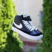 Nike Blazer Mid чорні на білій, Розмір 38