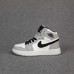 Nike Air Jordan 1 белые с серым, Размер 42