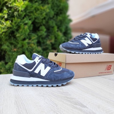 New Balance 574 Legacy серые с белым, Размер 38