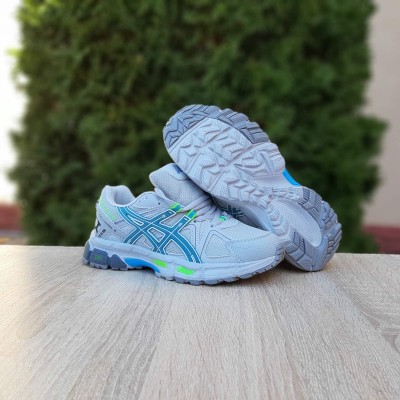 Asics Gel Kahana 8 серые с голубым, Размер 37