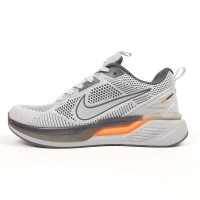 Nike Zoom Winflo светло серые с оранжевым, Размер 44