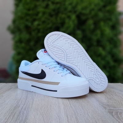 Nike Court Legacy білі з чорним, Розмір 40