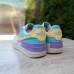 Nike Air Force 1 Shadow бежевые с бирюзой и сиреневым, Размер 36
