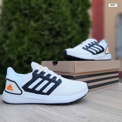 Adidas UltraBOOST 2020 белые с черным, Размер 36