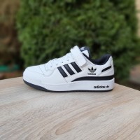 Adidas Forum LOW Білі з чорним, Розмір 44