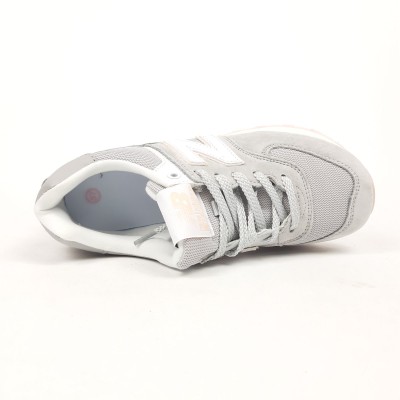 New Balance 574 серые с розовым, Размер 41