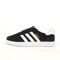 Adidas Gazelle чорні з білим, Розмір 42
