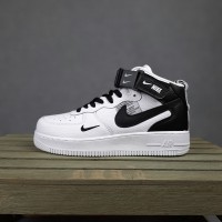 Nike Force 1 x OFF White білі із чорним, Розмір 36