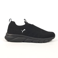 Puma Slip-On Knit тапкі мокасіни сліпони чорні, Розмір 45