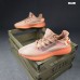 Adidas Yeezy Boost 350 серо коричневые с оранжевым, Размер 39