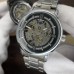 Forsining 8173 Silver-Black Steel