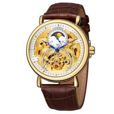 Forsining 8177 Gold-Brown Forsining 8177 Gold-Brown
