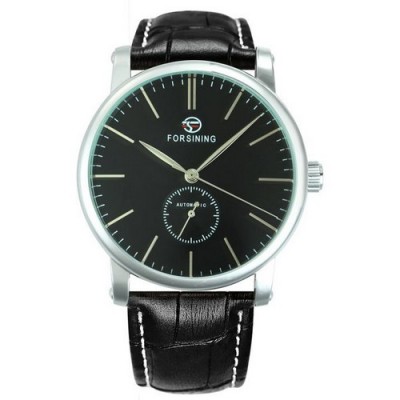 Forsining 8214 Silver-Black