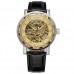 Winner 8012 Diamonds Automatic Black-Silver-Gold