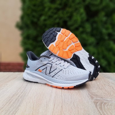 New Balance 860 Сірі з помаранчевим, Розмір 38