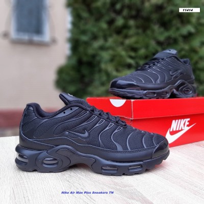 Nike Air Max Plus Sneakers TN Black чорні, Розмір 45