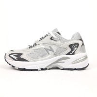 New Balance 725 сірі з чорним на білій, Розмір 40