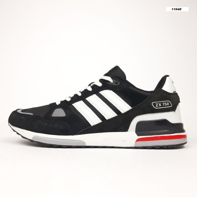 Adidas ZX 750 великани чорні з білим, Розмір 48 Adidas ZX 750 великани чорні з білим, Розмір 48