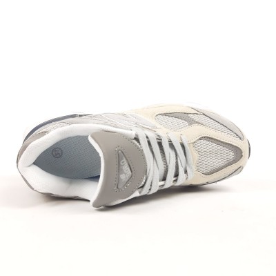New Balance 9060 сірі на білій сірий язик, Розмір 38