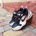 Nike Air Monarch Чорні з білим з червоним, Розмір 36
