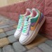 Nike Air Force 1 Shadow бежеві з бірюзою і бузковим, Розмір 38