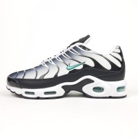 Nike Air Max Plus Sneakers TN  білі з чорним та салатовим, Розмір 44