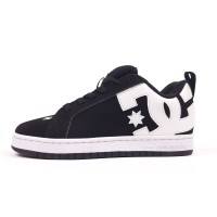 DC Court Graffik Black/White Skate Shoes Low-Top, Розмір 43 DC Court Graffik Black/White Skate Shoes Low-Top, Розмір 43