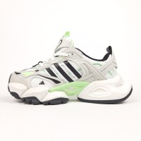 Adidas Vento XLG Deluxe белые с черным и салатовым, Размер 36
