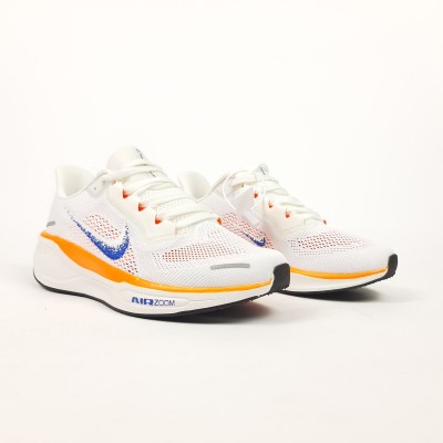 Nike Air Zoom Pegasus 41 білі з синім та помаранчевим, Розмір 39