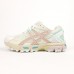Asics Gel Kahana 8 бежевые с пудрой и салатовым, Размер 38