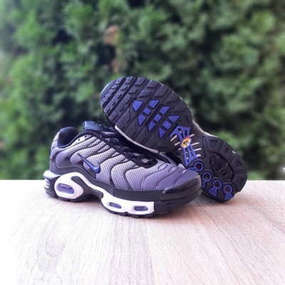 Nike Air MAX TN AIR чорні з сірим та синім, Розмір 42
