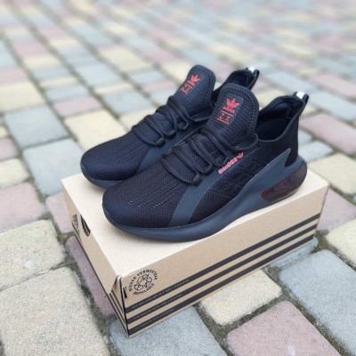 Adidas ZX BOOST Чорні з червоним, Розмір 43