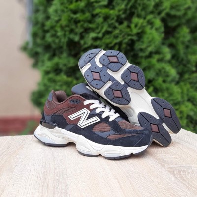New Balance 9060 чорні з коричневим, Розмір 45