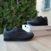 Reebok Classic Leather черные на серой, Размер 37